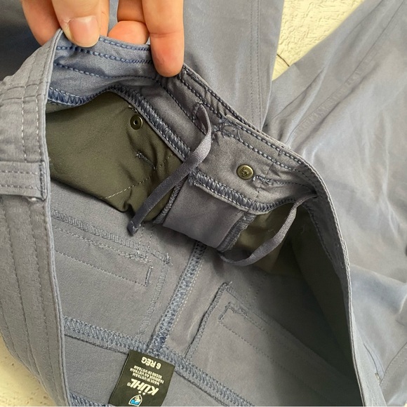 Kuhl Women’s FreeFlex roll up Cargo Pants Blue - Picture 9 of 10